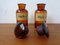 Vintage Pharmacists Glass Bottles, Set of 8 12