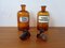 Vintage Pharmacists Glass Bottles, Set of 8 10