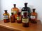 Vintage Pharmacists Glass Bottles, Set of 8, Image 3