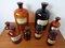 Vintage Pharmacists Glass Bottles, Set of 8 8