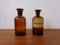 Vintage Pharmacists Glass Bottles, Set of 8 16
