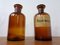 Vintage Pharmacists Glass Bottles, Set of 8 14