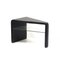 Vintage Black Leather Side Table from de Sede, 1970s, Image 5