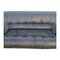 Vintage French Sofa in Black Leather by J.F Mur 12