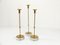 Scandinavian Candleholders by Gunnar Ander for Ystad Metall, 1960s, Set of 3, Image 1