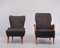 For Him and Her Easy Chairs and Matching Ottoman, 1955, Set of 3 6