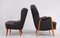 For Him and Her Easy Chairs and Matching Ottoman, 1955, Set of 3 9
