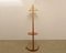 Lámpara de pie de arco Mid-Century de madera, años 50, Imagen 6