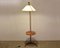 Mid-Century Arc Floor Lamp in Wood, 1950s, Image 2
