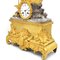 Reloj de péndulo Louis Philippe de bronce dorado, siglo XIX, Imagen 9