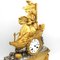 Reloj de péndulo Louis Philippe de bronce dorado, siglo XIX, Imagen 6