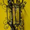 French Gothic Style Metal Lantern, 1900s 4