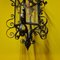 French Gothic Style Metal Lantern, 1900s 9
