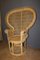 Fauteuil Emmanuelle en Rotin, 1970s 2