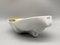 White-Gold Porcelain Bowl in Face Shape by Alim Pasht-Han for Anthologie Quartett, Germany, 2006 4