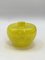 Lemon Yellow Murano Glass Vase from Salviati, Italy 1