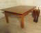 Table Basse Style Ferme en Pin, 1960s 5