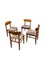 Mid-Century Danish Style Teak Dining Chairs, Set of 4 5