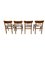 Mid-Century Danish Style Teak Dining Chairs, Set of 4 6