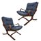 Mid-Century Lounge Chairs by Ingmar Relling for Westnofa, Norway, 1960s, Set of 2 1