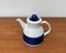 Mid-Century Swedish Koka Blue, Blau, Bla Series Coffee Pot by Hertha Bengtson for Rörstrand, 1950s, Image 15
