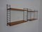 Swedish Teak and Metal Wall Units by Kajsa and Nils Nisse Strinning for String, 1950s, Set of 8, Image 3