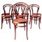 Bentwood and Cane Dining Chairs, Joseph Hofmann, Austria 1900s, Set of 8 1