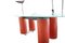Dining Table with Glass Top by Lella and Massimo Vignelli and David Law 7