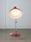 Rote Italienische Vintage Tischlampe, 1970er 6