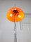 Orangefarbene Space Age Faro Stehlampe von Luigi Massoni für Guzzini, 1960er 7