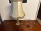 Lámpara de mesa vintage de latón, Imagen 2
