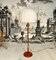 Lámpara de pie de teca grande ajustable en altura con detalles de latón y pantalla de lana de Temde Leuchten, años 60, Imagen 9