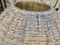 Lampada da terra grande regolabile in teak con dettagli in ottone e paralume in lana di Temde Leuchten, anni '60, Immagine 10