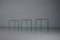 Mesas auxiliares Tris de vidrio al estilo de Alvar Aalto para Fiam, Italia. Juego de 3, Imagen 3