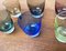 Mid-Century German Space Age Colorful Shot Glasses from Gral, 1960s, Set of 5 7