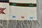 Handgefertigter Teppich aus Hanf in Weiß & Beige, 1960er 10