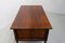 Danish Modern Executive Freestanding Rosewood Desk, 1960s 2