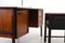 Danish Modern Executive Freestanding Rosewood Desk, 1960s, Image 16