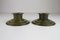 Danish Art Deco Bronze Candleholders by H.F. Bronce, 1930s, Set of 2 2