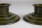 Danish Art Deco Bronze Candleholders by H.F. Bronce, 1930s, Set of 2 4