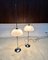 German Height Adjustable Mushroom Floor Lamps with Chromed Tulip Bases, 1960s, Set of 2, Image 10