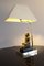 Lámpara de mesa Hollywood Regency Pharaoh, años 70, Imagen 11