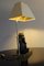 Lámpara de mesa Hollywood Regency Pharaoh, años 70, Imagen 13