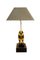 Lámpara de mesa Hollywood Regency Pharaoh, años 70, Imagen 1