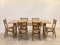 Dining Table in Wicker and Bamboo, 1970s 10