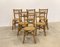 Bamboo and Wicker Chairs, 1970s, Set of 6, Image 3