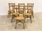 Bamboo and Wicker Chairs, 1970s, Set of 6, Image 1