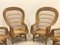 Wicker and Bamboo Armchairs, 1970s, Set of 4, Image 7