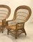 Wicker and Bamboo Armchairs, 1970s, Set of 4 9