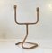 Vintage Danish Steampunk Candleholder in Copper Pipe, 1970s, Image 1